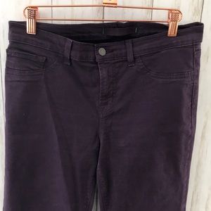 J Brand Purple Skinny Leg Pants Womens size 29